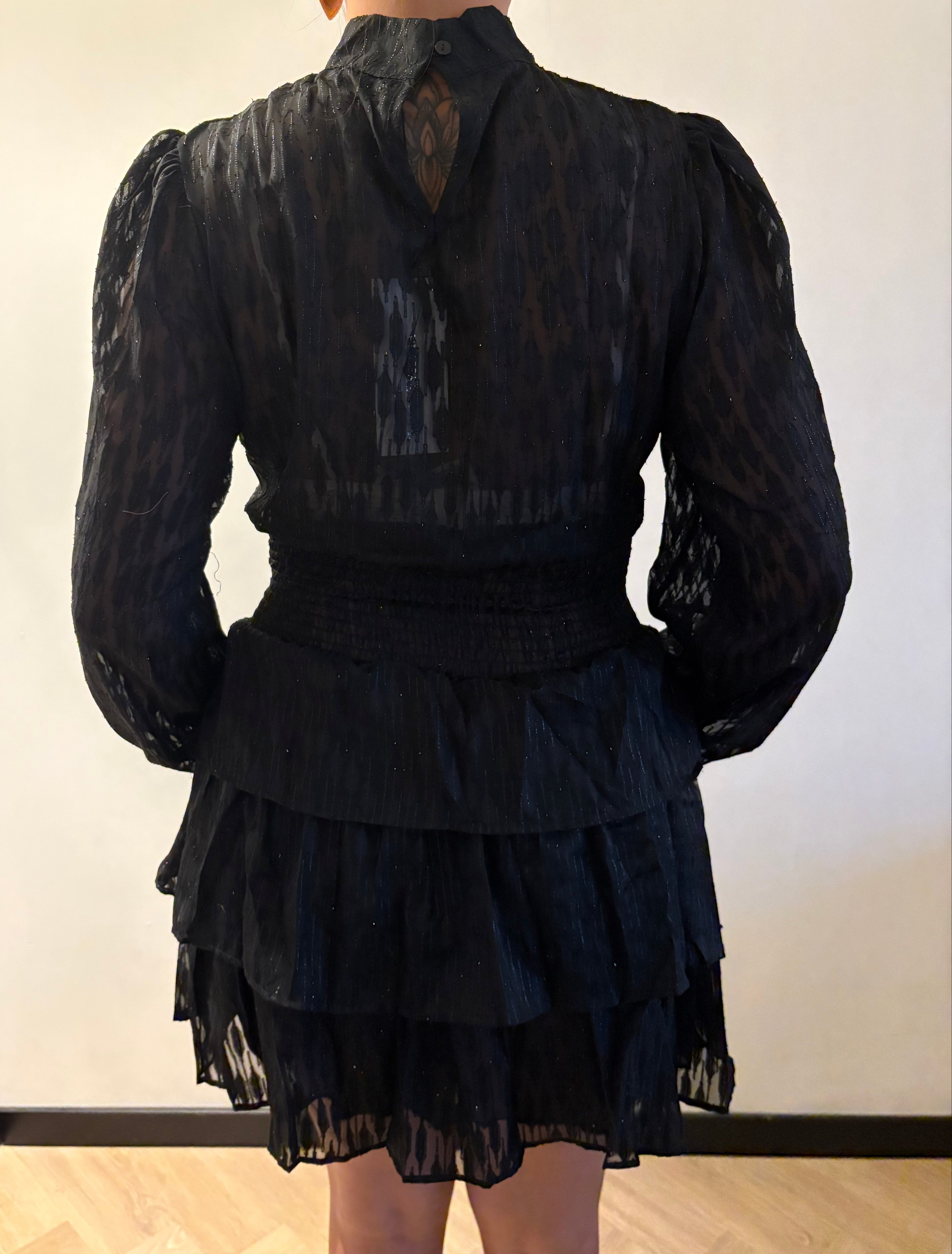 Kaylee casual jurkje - Zwart