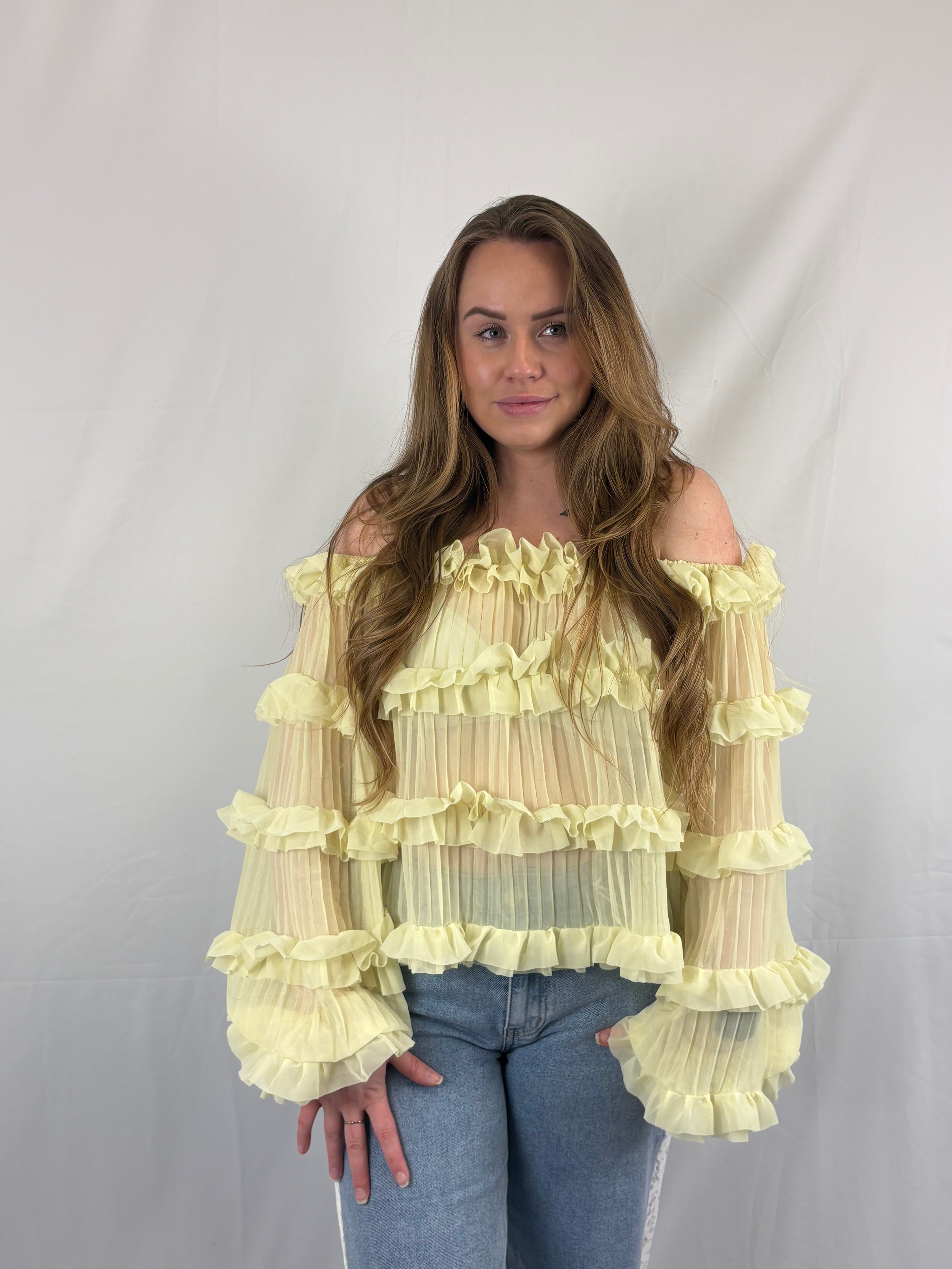 Kelly blouse - Geel