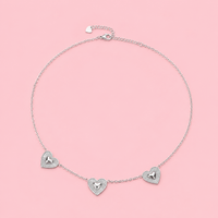 Ketting love - Zilver