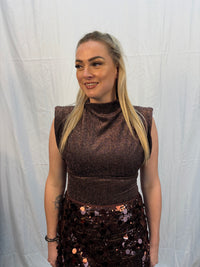 Kaneesha top - Bruin