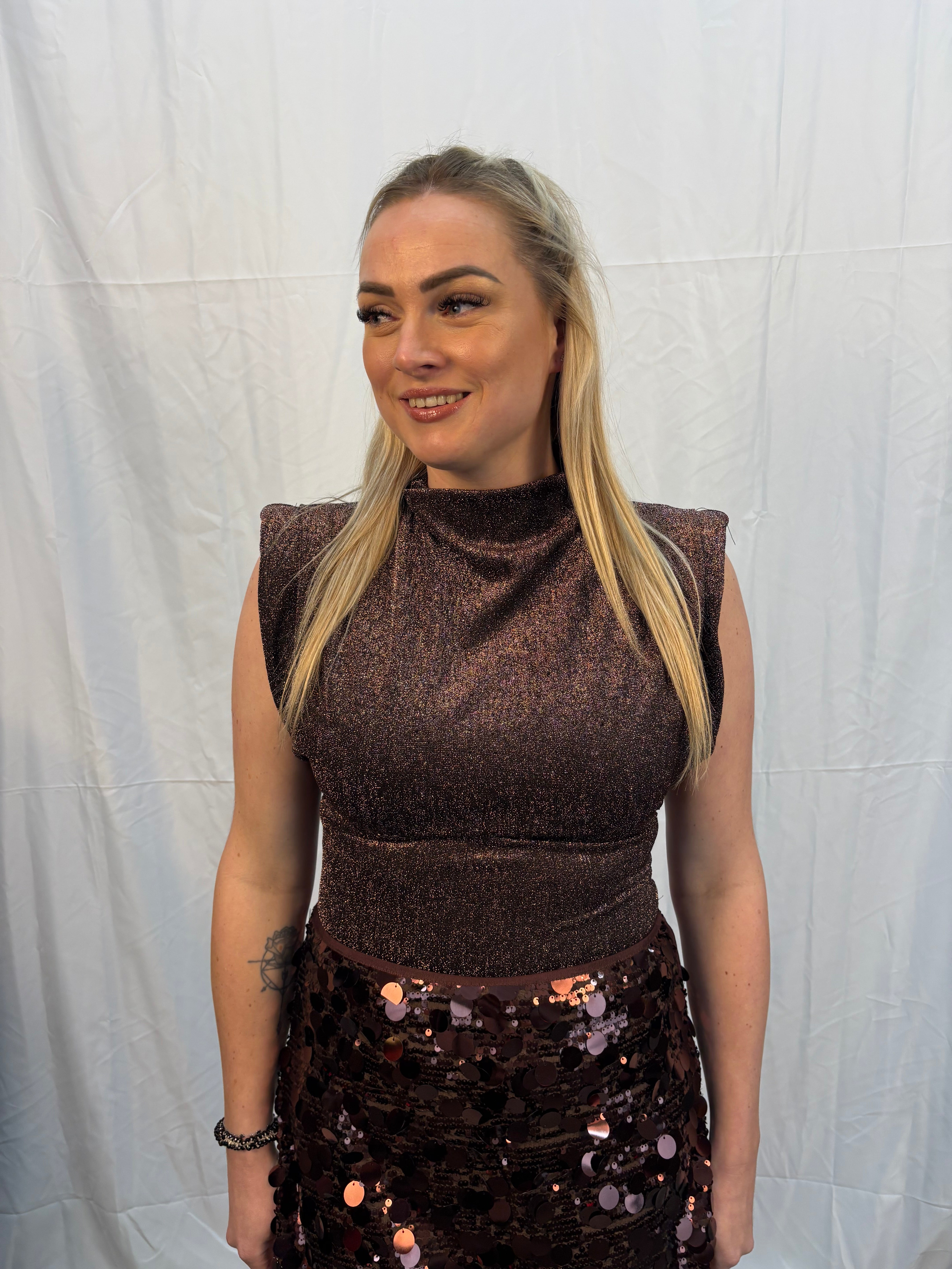 Kaneesha top - Bruin