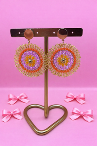 Sunny Candy Statement Earrings