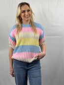 Rainbow trui - Blauw