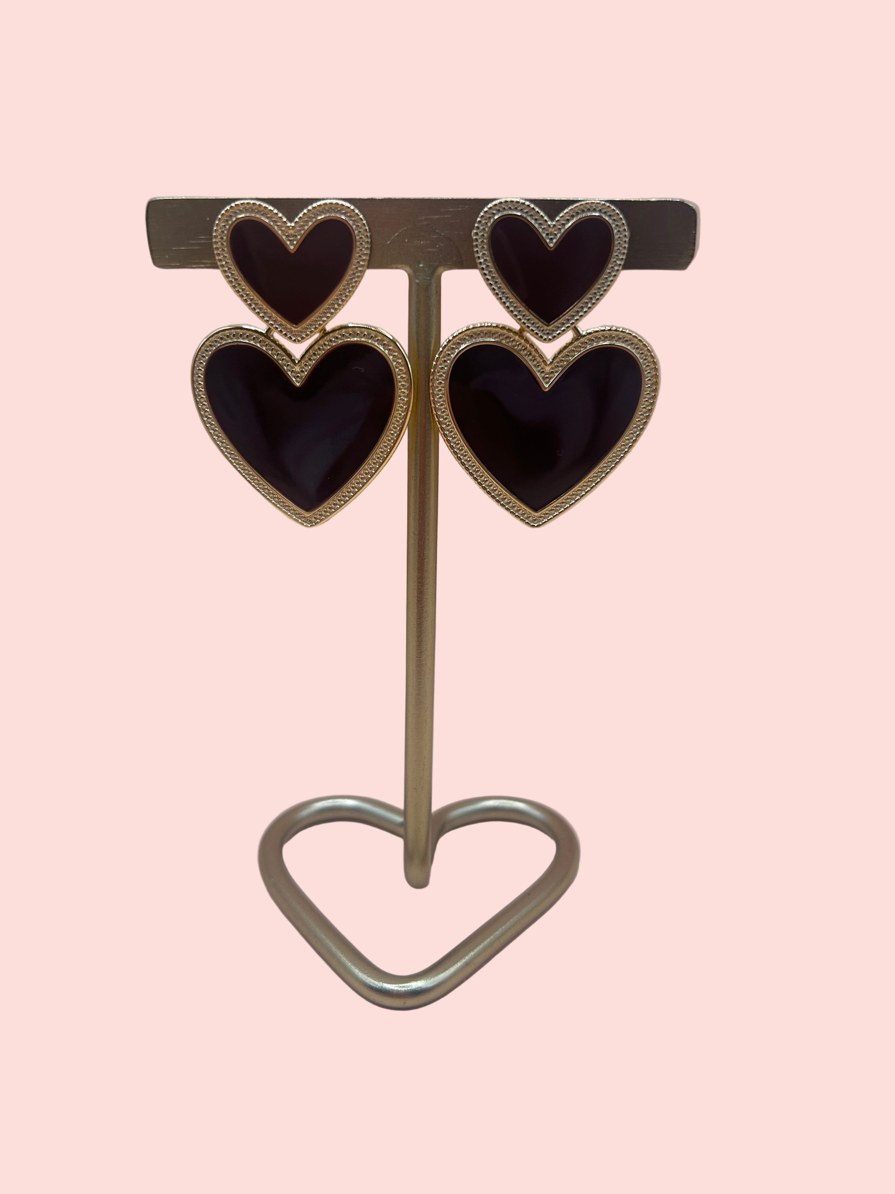 Heart crush- Donkerbruin