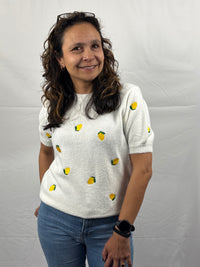 Lemon Love Top - Wit