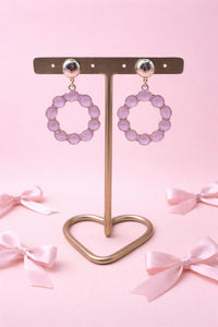 Oorbellen Lila droomhanger - Lila