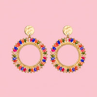 Colorful Glow oorbellen