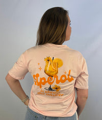 Aperol T-shirt- Licht roze