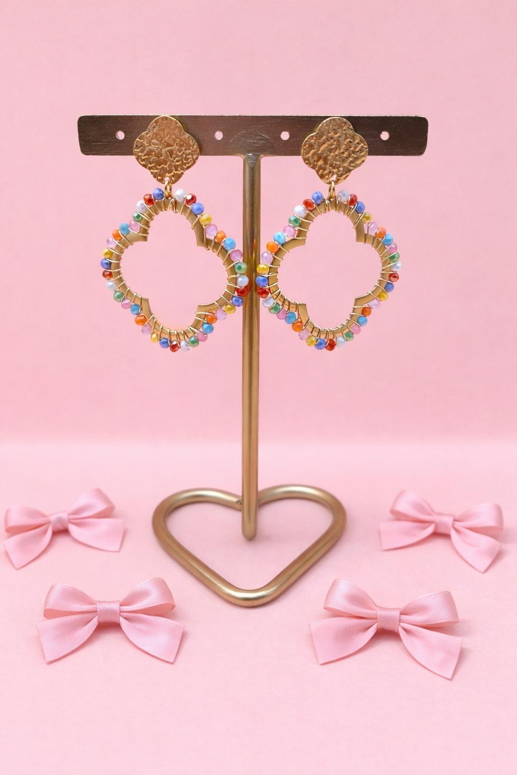 Oorbellen candy crush - Goud