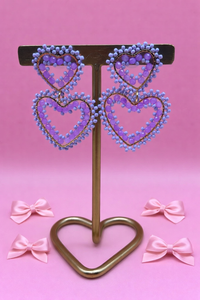 Purple Kiss Hearts