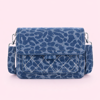 Tas panter bag - Donker spijker